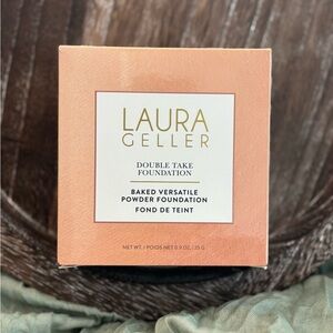 Laura Geller Double Take Baked Versatile Powder Foundation • Fair • 0.9 oz